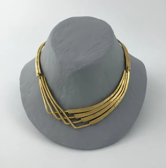 Collier doré à l'or fin