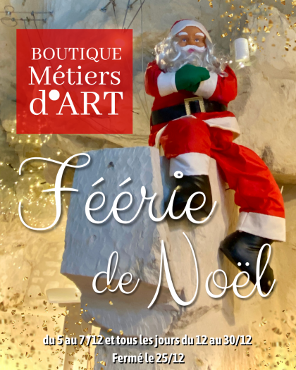 boutique métiers d'art noël